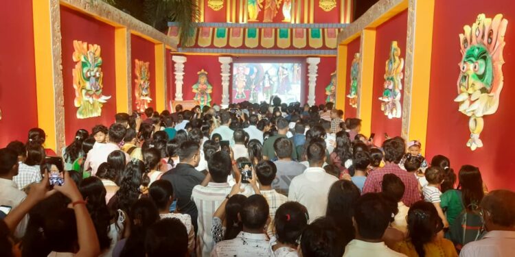 আগরতলায় নানা আয়োজনে ধুমধাম করে পালিত হচ্ছে গণেশ চতুর্থী