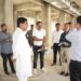 আগরতলায় প্রস্তাবিত নতুন সিভিল হাসপাতালের নির্মাণকাজ পরিদর্শনে মেয়র