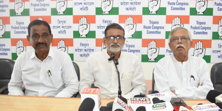 প্রদেশ কংগ্রেস সভাপতির প্রেস কনফারেন্স