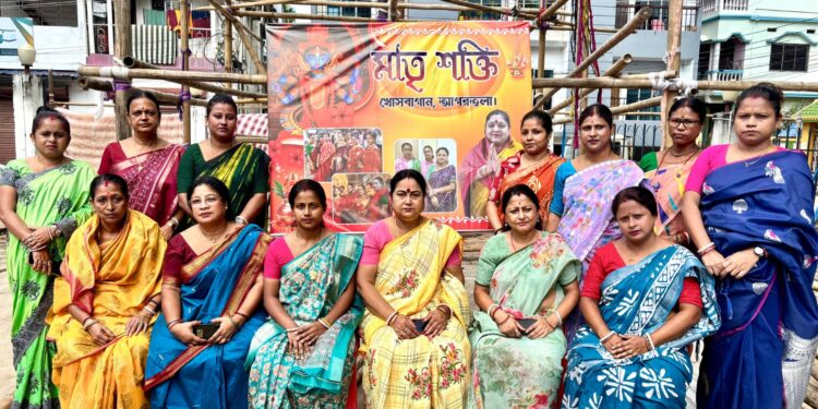 ২০ নং ওয়ার্ডের খুসবাগান এলাকায় মাতৃ শক্তির উদ্যোগে প্রথমবার শ্যামা মায়ের পূজা উদযাপন, সাংবাদিক সম্মেলনে জানানো হল পূজার কর্মসূচি