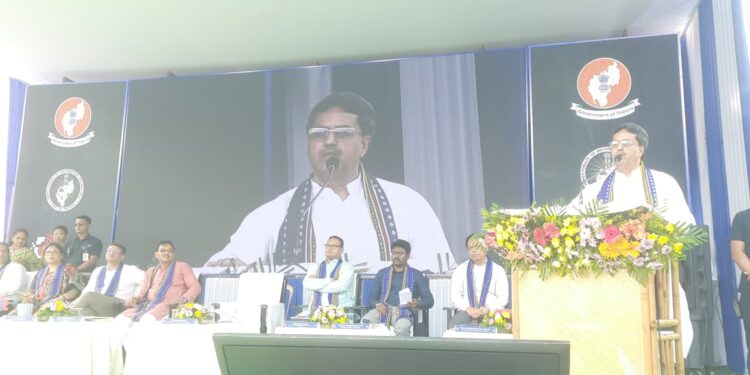 মুখ্যমন্ত্রী ডা: মানিক সাহা উদ্বোধন করলেন ১১টি কলেজে দ্বিতীয় পর্যায়ের ওয়াইফাই পরিষেবা ও মুখ্যমন্ত্রী যুব যোগাযোগ যোজনা।