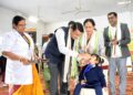 রাজ্যজুড়ে পোলিও টিকাকরণ কর্মসূচির সূচনা। আগরতলার মহারানী তুলসী বতি বালিকা বিদ্যালয় থেকে উদ্বোধন করেন স্বাস্থ্য সচিব কিরণ গিত্যে। শিশুদের পোলিওমুক্ত ভবিষ্যতের লক্ষ্যে স্বাস্থ্য দপ্তরের উদ্যোগ