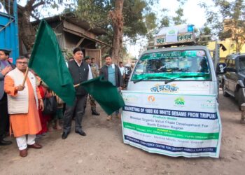 আন্তর্জাতিক মঞ্চে ত্রিপুরার অর্গানিক সাদা তিল—জার্মানির মেলায় অংশ নিতে রাজ্য কৃষি দপ্তরের প্রতিনিধি দল রওনা।