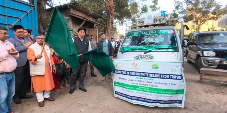 আন্তর্জাতিক মঞ্চে ত্রিপুরার অর্গানিক সাদা তিল—জার্মানির মেলায় অংশ নিতে রাজ্য কৃষি দপ্তরের প্রতিনিধি দল রওনা।