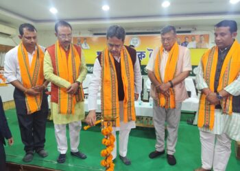 ৬ আগরতলা মন্ডলের সাংগঠনিক বৈঠকে উপস্থিত রাজ্যের মুখ্যমন্ত্রী , দলীয় কর্মীদের সাংগঠনিক শক্তি বাড়ানোর বার্তা দিলেন।