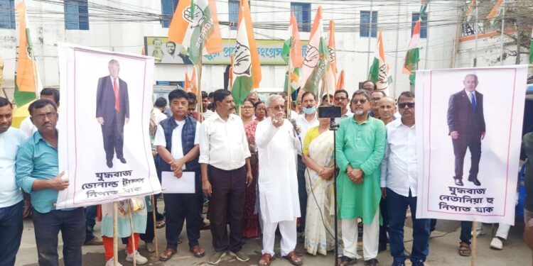 যুদ্ধ পরিস্থিতি ও আগরতলাবাসীর বিভিন্ন সমস্যা নিরসনে আগরতলা পুর নিগম-এর ভূমিকা নিয়ে সরব হল ভারতীয় জাতীয় কংগ্রেস। নগরবাসীর স্বার্থে করণীয় নির্ধারণে অনুষ্ঠিত হলো গুরুত্বপূর্ণ সভা।