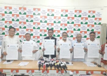 এডিসি নির্বাচনকে সামনে রেখে কংগ্রেস তাদের নির্বাচনী ইস্তেহার প্রকাশ করে বিভিন্ন উন্নয়নমূলক পরিকল্পনার কথা ঘোষণা করল।