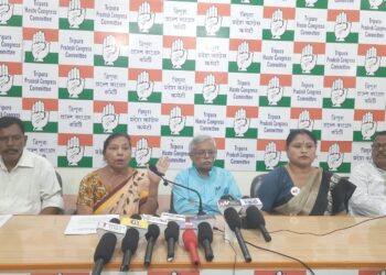 আন্দোলনের প্রতিফলনে নারী শক্তি বন্ধন অধিনিয়ন বিল পাশ করতে পারেনি বিজেপি সরকার সাংবাদিক সম্মেলনে জানান প্রদেশ কংগ্রেস নেতৃবৃন্দ। 