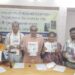 লেখক-সাহিত্যিক ডঃ প্রণব সেনগুপ্তের লেখা ৫টি বইয়ের মলাট উন্মোচন অনুষ্ঠান।