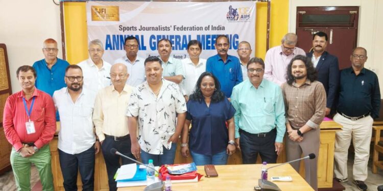 আগরতলায় ক্রীড়া সাংবাদিকদের মিলনমেলা—এসজেএফআই-এর বার্ষিক সাধারণ সভা সফলভাবে সম্পন্ন।