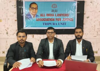 ত্রিপুরা বার কাউন্সিল নির্বাচনে ‘সংবিধান বাঁচাও মঞ্চ’-কে সমর্থনের ঘোষণা, ভোটে অংশগ্রহণের আহ্বান আইনজীবীদের।