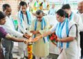 ক্ষেত বাঁচাও অভিযানে প্রতাপগড়ে কর্মশালার সূচনা করলেন মন্ত্রী রতন লাল নাথ।