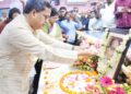 ত্রিপুরা প্রদেশ বিজেপির উদ্যোগে কৃষ্ণনগর কার্যালয়ে ডঃ শ্যামাপ্রসাদ মুখার্জীর বলিদান দিবস পালন।
