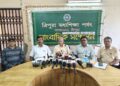 ত্রিপুরা মধ্যশিক্ষা পর্ষদের বিভিন্ন বিষয় নিয়ে সাংবাদিক সম্মেলনে ডঃ ধনঞ্জয় গণচৌধুরী।