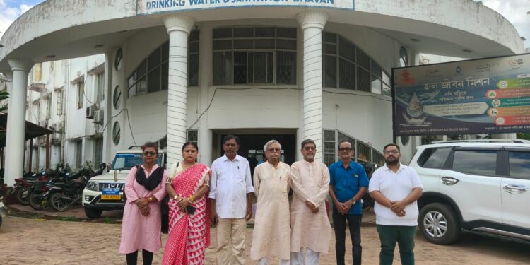 পানীয় জলের সমস্যা নিয়ে DWS অধিকর্তার কাছে ডেপুটেশন প্রদেশ কংগ্রেসের।