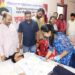 রক্তদানেই মানবসেবা— মেলারমাঠ ছাত্র যুব ভবনে এসএফআইয়ের উদ্যোগে রক্তদান শিবির।