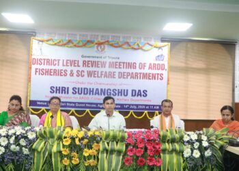 পশুসম্পদ, মৎস্য ও তপশিলি জাতি কল্যাণ দপ্তরের জেলা-স্তরের পর্যালোচনা সভা।