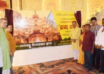 শারদ উৎসবের কাউন্টডাউন শুরু। রাজস্থানের ঐতিহাসিক রাজমহলের আদলে এবার সেজে উঠছে রাজধানীর দেশবন্ধু চিত্তরঞ্জন ক্লাবের দুর্গাপূজা।