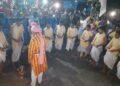 স্নানযাত্রার মধ্য দিয়ে শুভ সূচনা ত্রিপুরার ঐতিহ্যবাহী খার্চি পূজার। খয়েরপুরের চৌদ্দ দেবতা মন্দিরে শুরু হলো সাতদিনব্যাপী ধর্মীয় উৎসব ও মেলা।