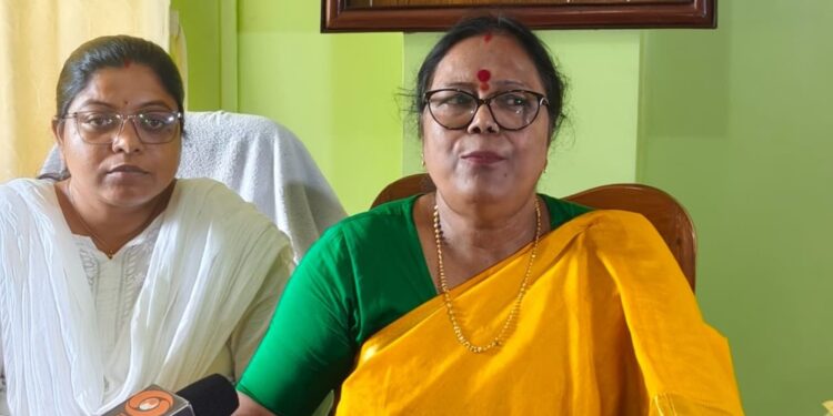 নারীর অধিকার ও বিভিন্ন গুরুত্বপূর্ণ ইস্যুতে রাজ্য মহিলা কমিশনের সাংবাদিক সম্মেলন।