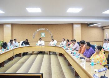দুর্গাপূজার প্রস্তুতি নিয়ে আগরতলা পুর নিগমে গুরুত্বপূর্ণ বৈঠক