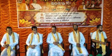 ৯ বনমালীপুর মণ্ডল বিজেপির উদ্যোগে বিজয়া সম্মিলনী ও শুভেচ্ছা বিনিময় অনুষ্ঠান।