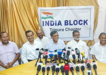 আগরতলায় ইন্ডিয়া ব্লকের সাংবাদিক সম্মেলন, আগামী ৩০ অক্টোবর আগরতলায় জোটের কর্মসূচি।