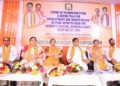 আগরতলার ২২ নম্বর ওয়ার্ডে মহিলা কলেজ সংলগ্ন পুকুরের উন্নয়ন ও সৌন্দর্যায়নের লক্ষ্যে ভিত্তিপ্রস্তর স্থাপন ও ভূমিপূজা অনুষ্ঠিত হলো লাল বাহাদুর চৌমুহনীতে।